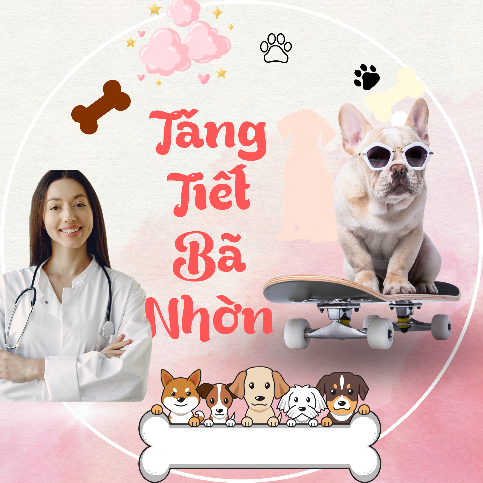 TĂNG TIẾT BÃ NHỜN Ở CHÓ